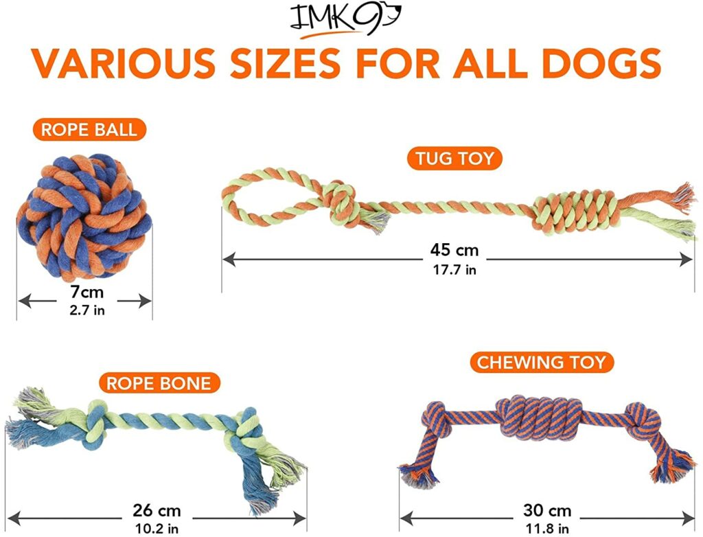 Best English Bulldog Toys - Dog Chew Rope Toys